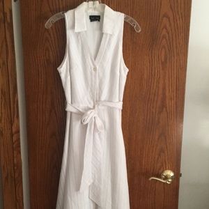 BUTTON FRONT DRESS